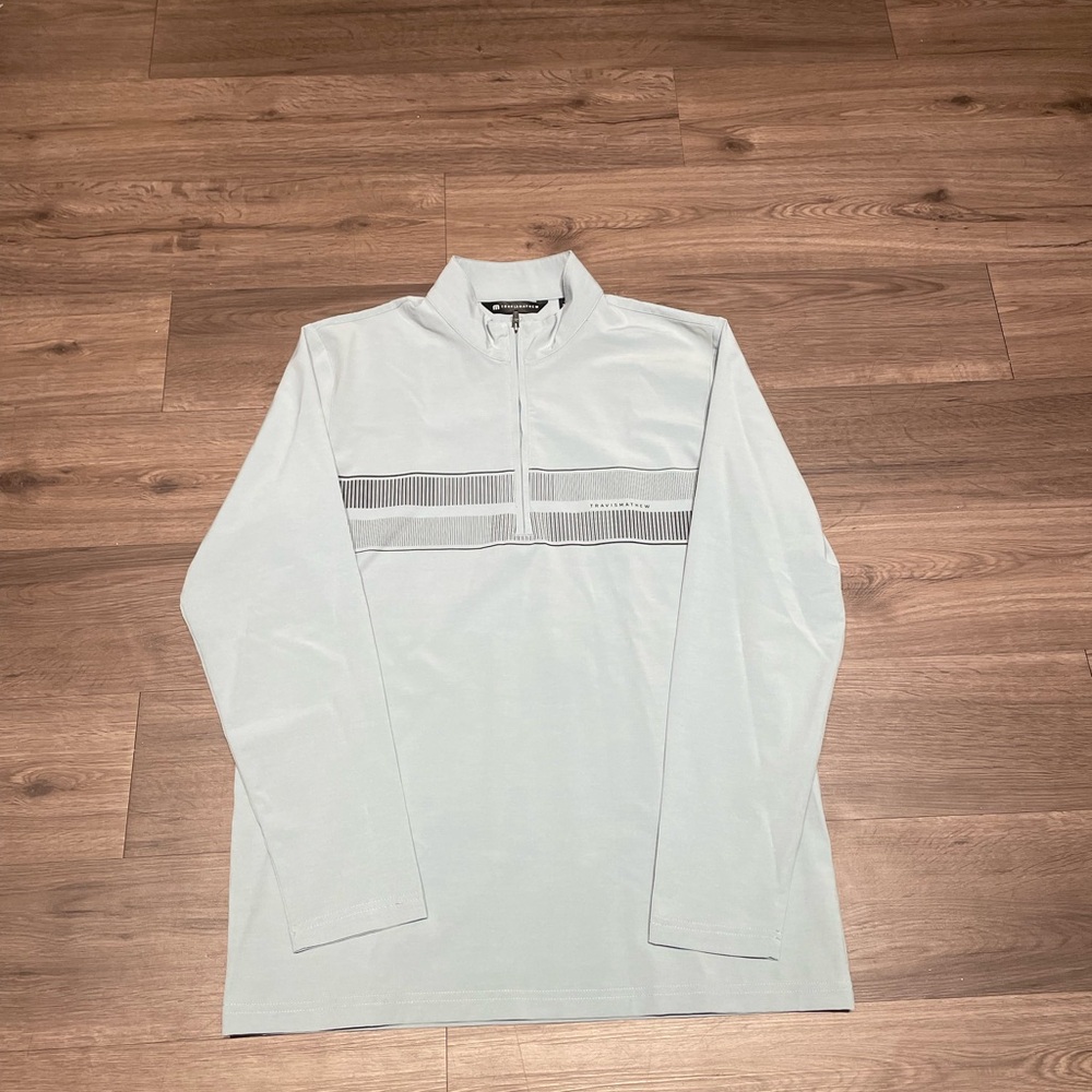 Travis Mathew Quarter-Zip Shirt Sz M